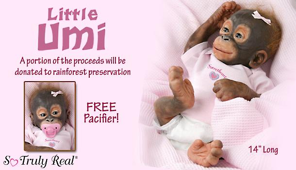 orangutan baby doll